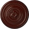 Ekena Millwork Pearl Ceiling Medallion (Fits Canopies up to 1 7/8"), 26 1/4"OD x 1 1/2"P, Brushed Mahogany CM26PEBMF - alternate 1